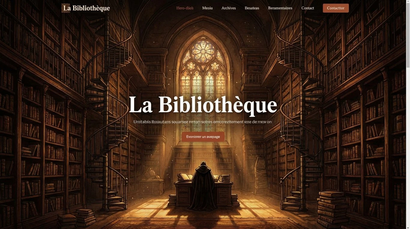 Classeurs anciens avec étiquettes dorées