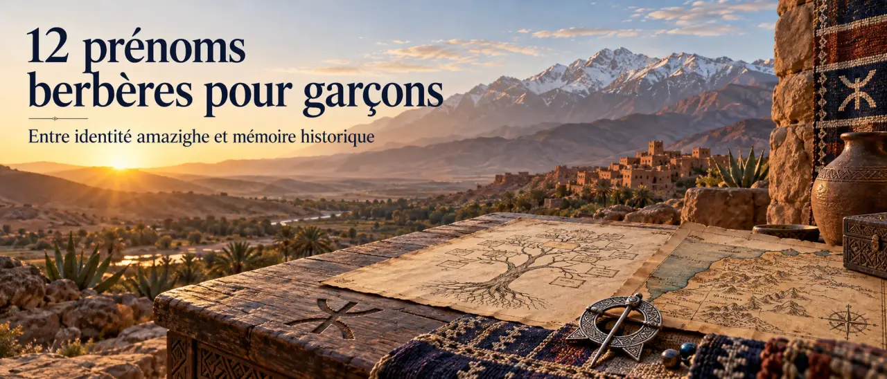 12 prénoms berbères pour garçons, entre identité amazighe et mémoire historique