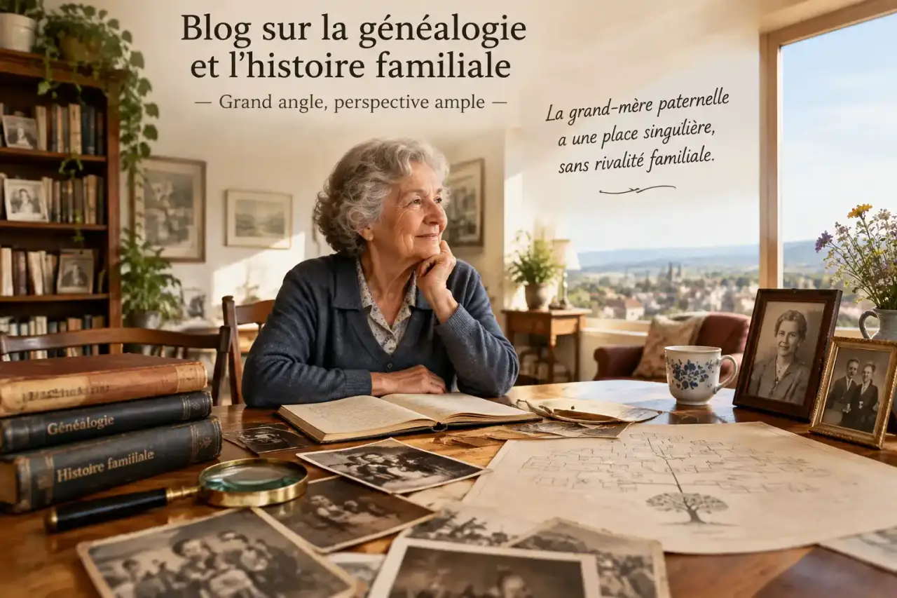 La grand-mère paternelle a une place singulière, sans rivalité familiale