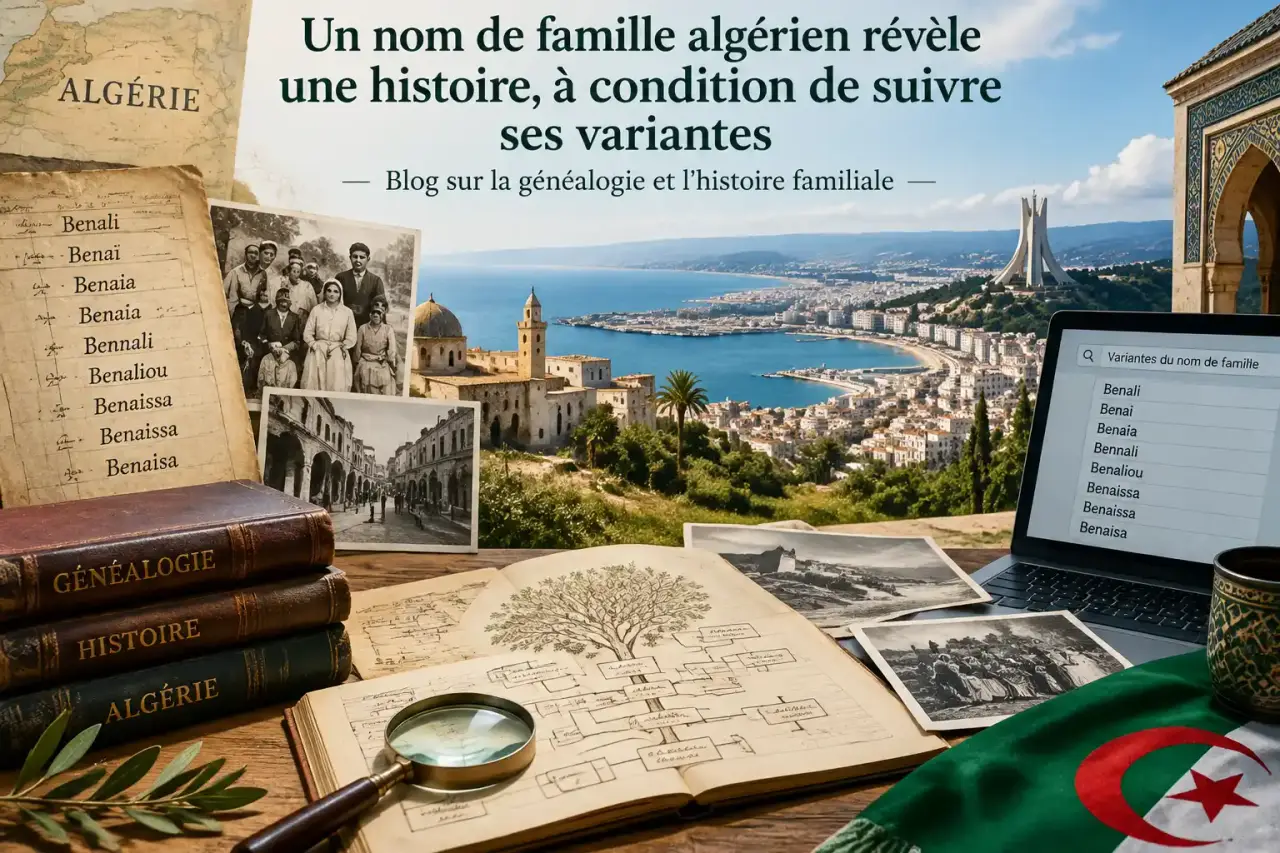 Un nom de famille algérien révèle une histoire, à condition de suivre ses variantes