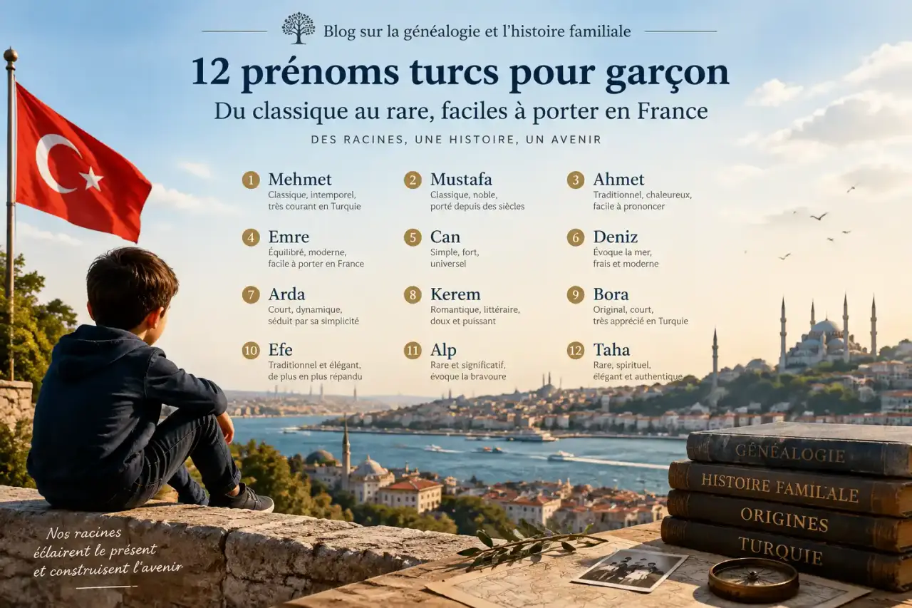 12 prénoms turcs pour garçon, du classique au rare, faciles à porter en France