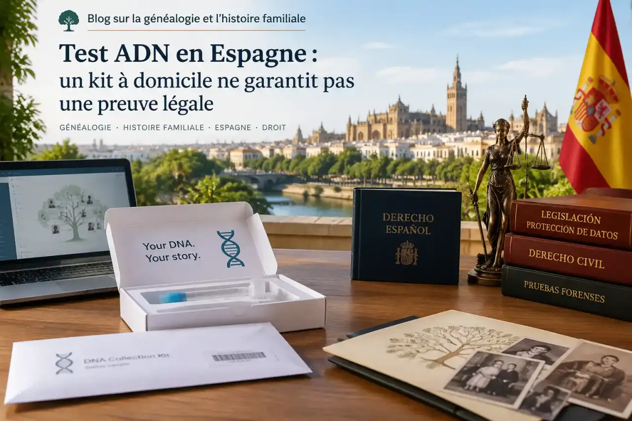 Test ADN en Espagne : un kit à domicile ne garantit pas une preuve légale