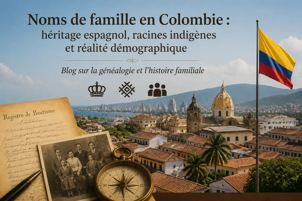 Noms de famille en Colombie : héritage espagnol, racines indigènes et réalité démographique