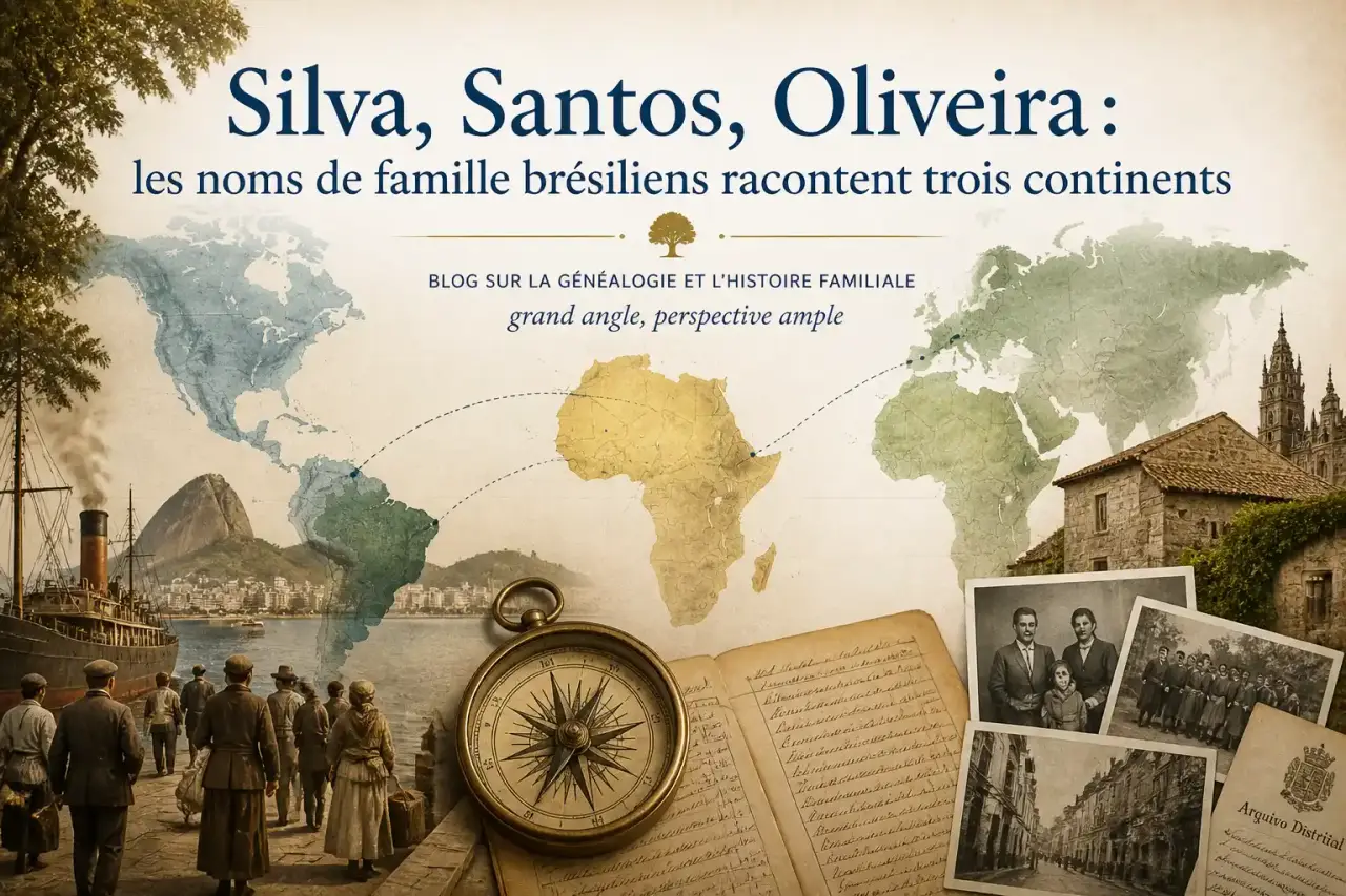 Silva, Santos, Oliveira : les noms de famille brésiliens racontent trois continents