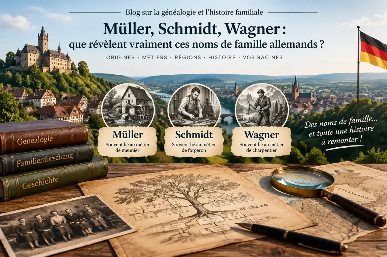 Müller, Schmidt, Wagner : que révèlent vraiment ces noms de famille allemands ?